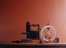 -Wim Blom - Iron and grinder on shelf 1983