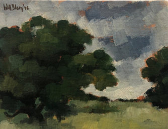 Wim Blom - South African landscape 1946 (when Wim was 19 years old)
